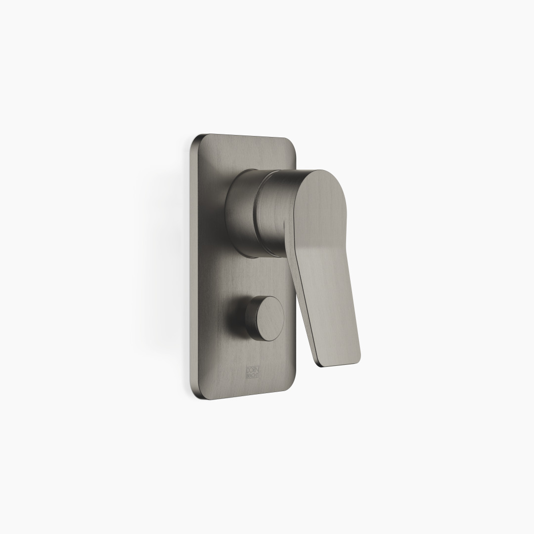 Bild von Dornbracht Unterputz-Armatur mit Umstellung LISSE 36120845 Dark Platinum gebürstet, 36120845-99 36120845-99