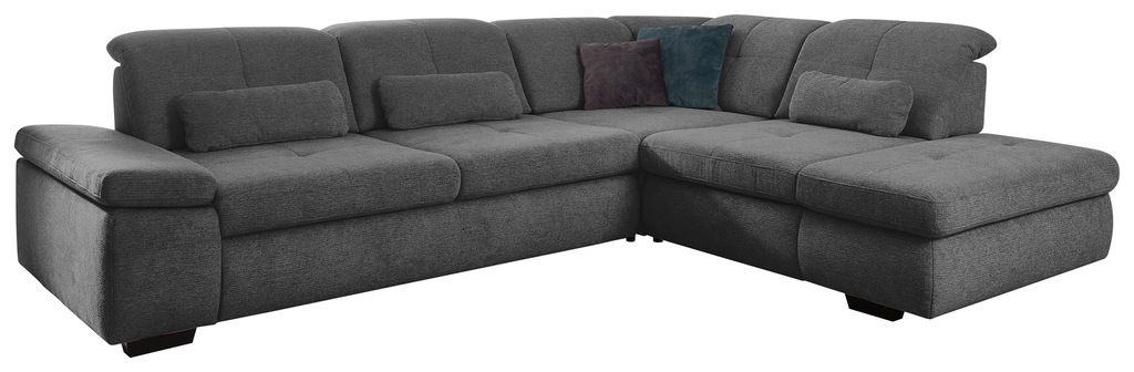 Bild von Die PlanBar Ecksofa "MP-IN16012 L-Form", optional mit weiteren Funktionen, Federkern-Polsterung