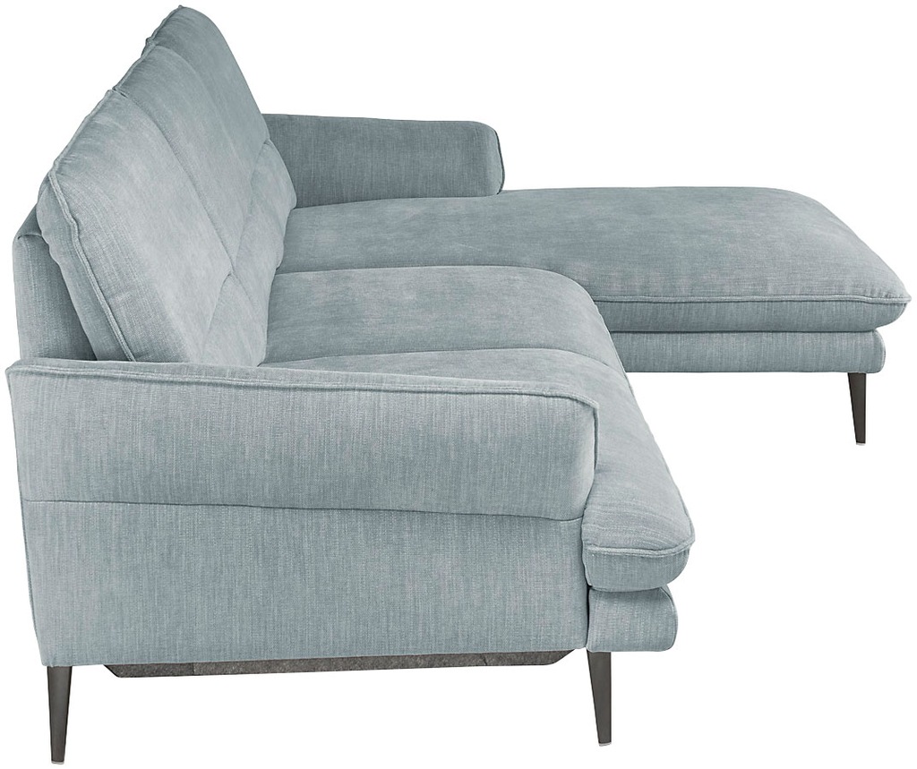Bild von GALLERY M branded by Musterring Ecksofa "Lena, L-Form, wahlweise mit Funktion, Kaltschaum oder Federkern", verschiedene Farben, Alufuß schwarz, zwei Sitzhöhen, B 292 x T 184 cm
