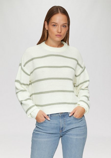 Bild von QS Strickpullover Strickpullover mit Ringeln