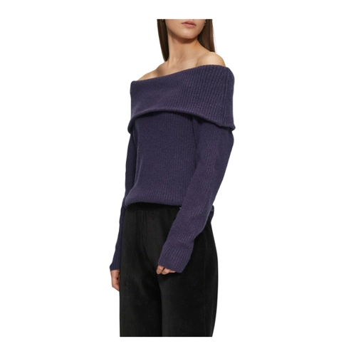 Bild von QS Strickpullover Rippstrickpullover mit Off-Shoulder-Ausschnitt