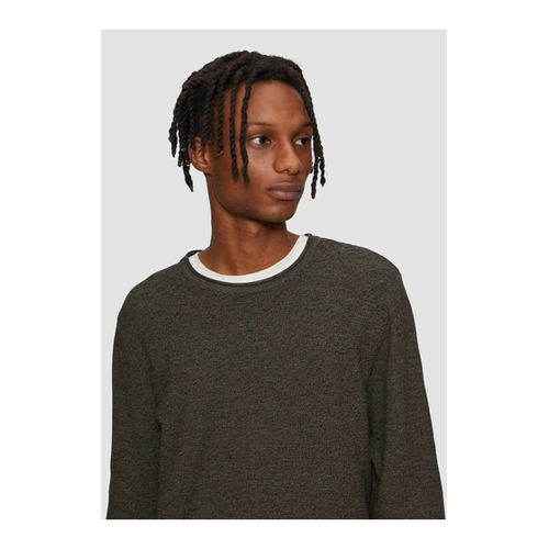 Bild von QS Strickpullover für Herren in Melange Optik