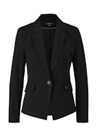 Bild von comma Damen 60.2.61.15.152.2134842 Blazer, 9999 schwarz, 46