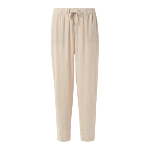 Bild von Comma Leinenhose Loose-Fit in Orange – Die perfekte Stoffhose für jeden Anlass