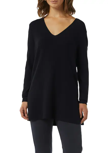 Bild von Comma Strickpullover, mit Seitenschlitzen