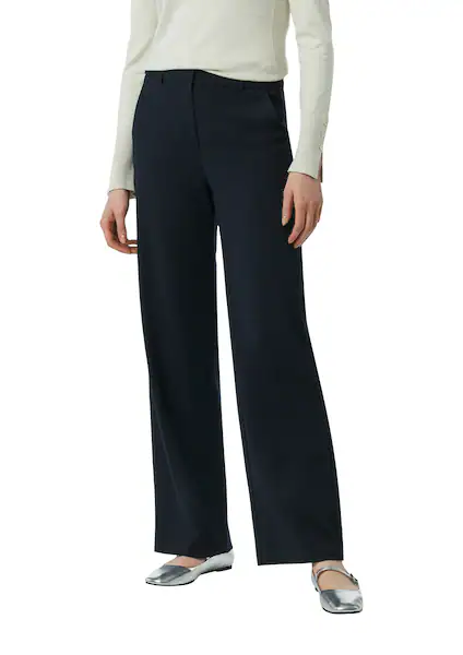 Bild von comma, Stoffhose, Gummibund, für Damen, blau, 44