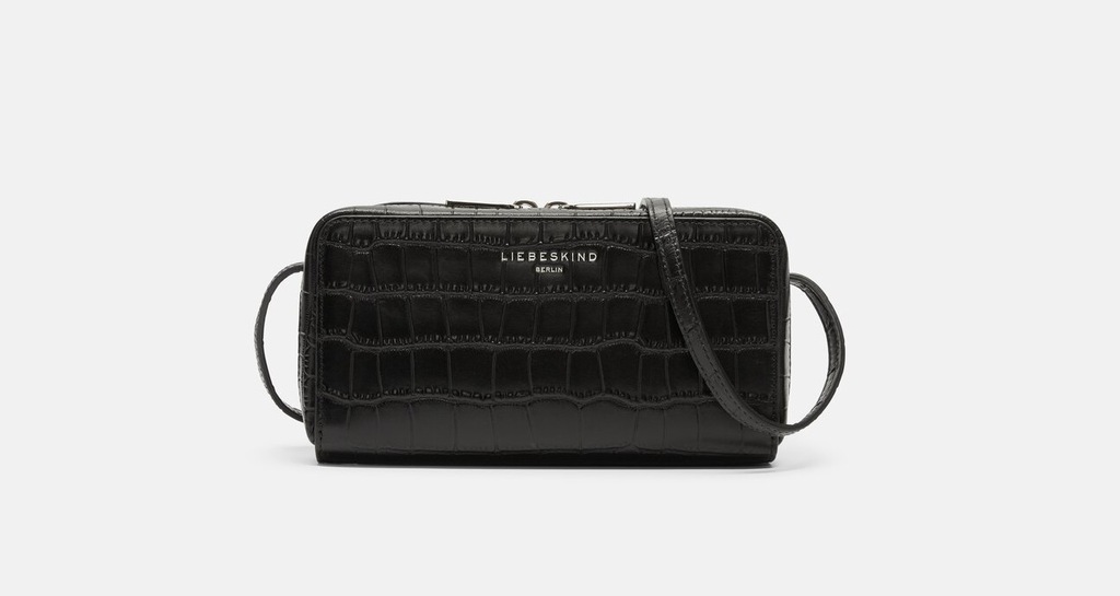 Bild von Liebeskind Berlin Lou New Croco 2158196  in Schwarz (1 Liter), Umhängetasche
