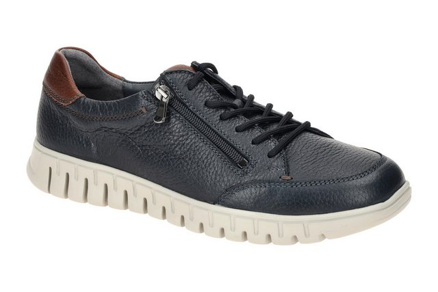 Bild von Waldl?ufer H 907002 200 949 dunkel-blau - bequeme Halbschuhe f?r Herren