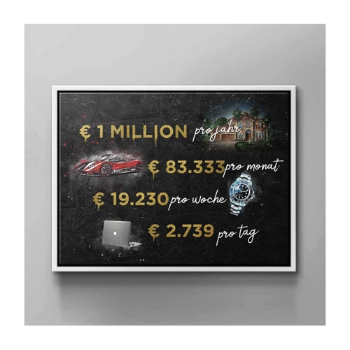 Bild von Ein inspirierendes Wandbild für positive Motivation