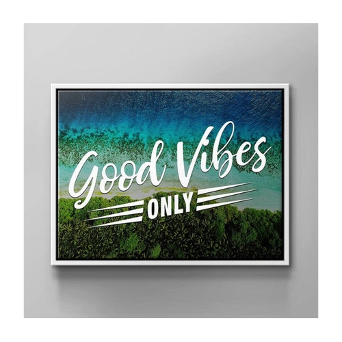 Bild von Good Vibes Wandbild von DOTCOM CANVAS® - Motivation für jeden Tag