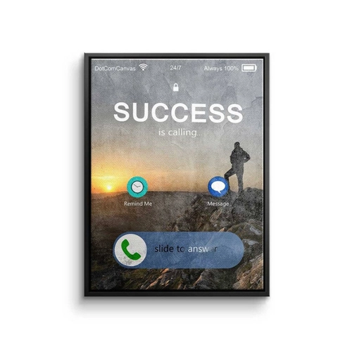 Bild von Motivations Leinwandbild im Pop-Art-Design von DOTCOMCANVAS®