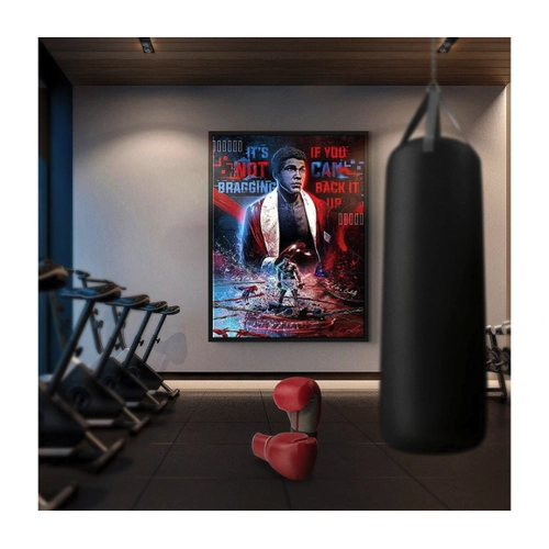 Bild von DOTCOMCANVAS® Leinwandbild - Boxing Legend - Mindset