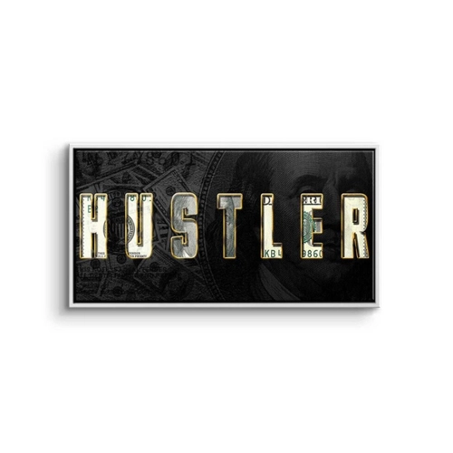 Bild von HUSTLER Leinwandbild – DOTCOMCANVAS® Premium