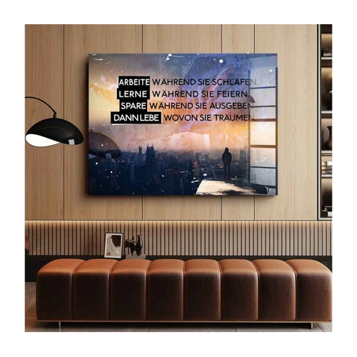 Bild von Live Like They Dream - Acrylglasbild von DOTCOMCANVAS®