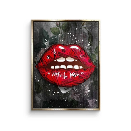 Bild von DOTCOMCANVAS® Leinwandbild - Modern Kiss