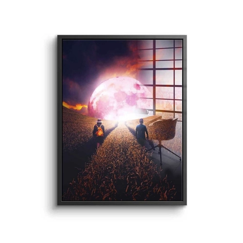 Bild von Schönes Acrylglasbild "Create Your Path" von DOTCOM CANVAS®