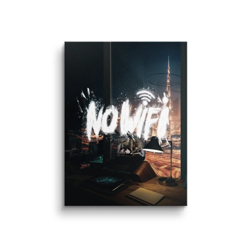 Bild von Leinwandbild von DOTCOMCANVAS® - NO WIFI
