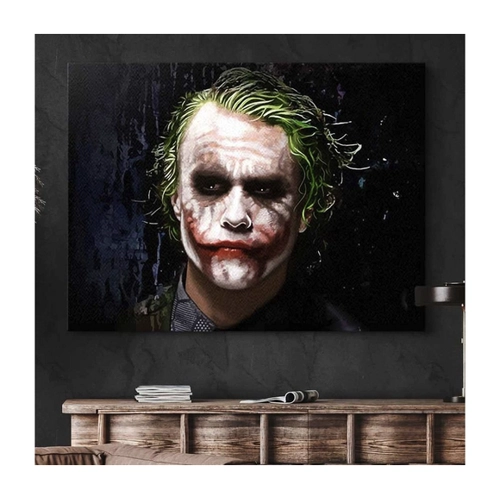 Bild von Crazy Joker Leinwandbild von DOTCOMCANVAS®