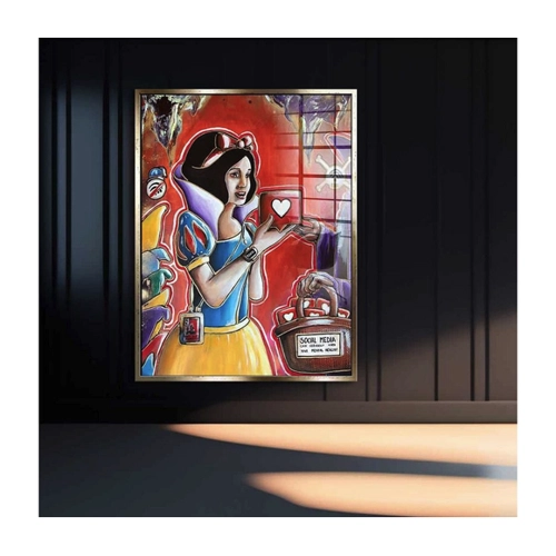 Bild von Premium Acrylglasbild "Snowlike" von DOTCOMCANVAS®