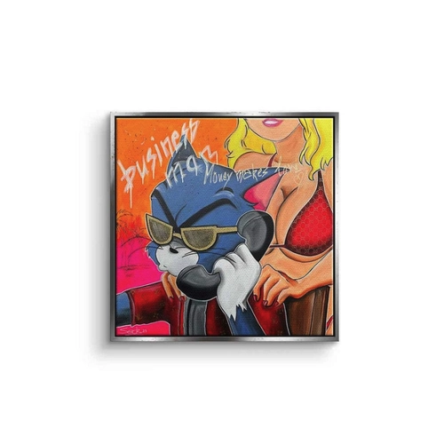 Bild von Premium Leinwandbild "Business Man" von DOTCOMCANVAS®