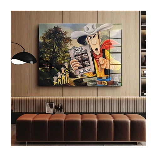 Bild von Das DOTCOMCANVAS® Acrylglasbild: Daltons on the run im Test