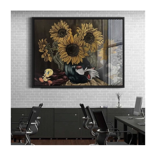 Bild von DOTCOMCANVAS® Acrylglasbild Tweety running