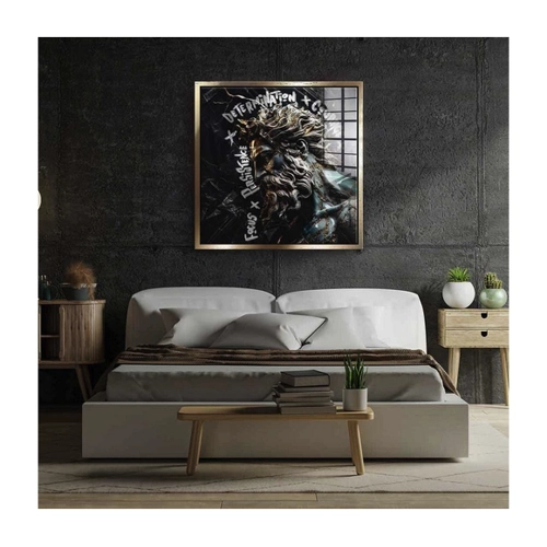 Bild von Premium Acrylglasbild von DOTCOMCANVAS® - Patience Black