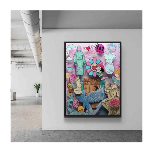 Bild von Eleganz und Qualität: Das DOTCOMCANVAS® Premium Leinwandbild