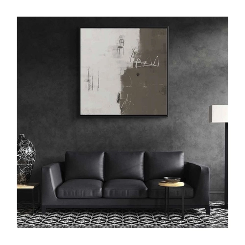 Bild von DOTCOMCANVAS® Leinwandbild Chair - Abstrakte Kunst für Ihr Zuhause