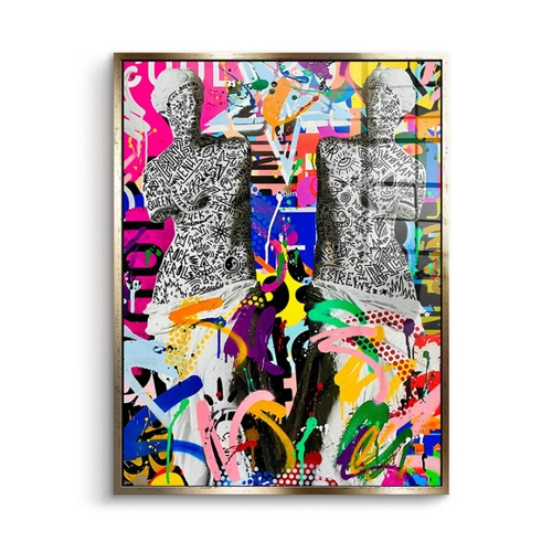 Bild von DOTCOMCANVAS® Premium Acrylglasbild - Double Streety Venus