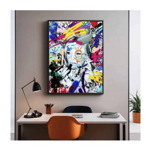 Bild von DOTCOMCANVAS® Leinwandbild KATE BRAND GRAFFITI – Ein Kunstwerk für dein Zuhause