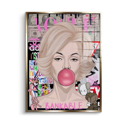 Bild von Premium Acrylglasbild mit Marilyn Monroe Motiv von DOTCOMCANVAS®