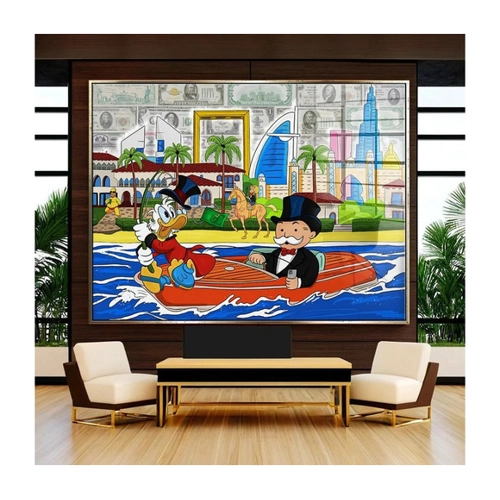 Bild von DOTCOMCANVAS® Acrylglasbild Luxury Lifestyle Dubai - Ein Kunstwerk für Ihr Zuhause