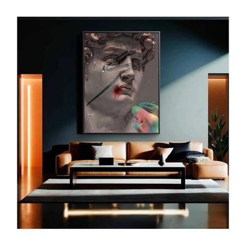 Bild von DOTCOMCANVAS® Premium Leinwandbild David´s Tear