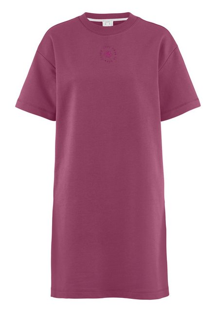 Bild von hessnatur Damen Loungedress Relaxed aus Bio-Baumwolle mit Kapok - lila - Größe 48