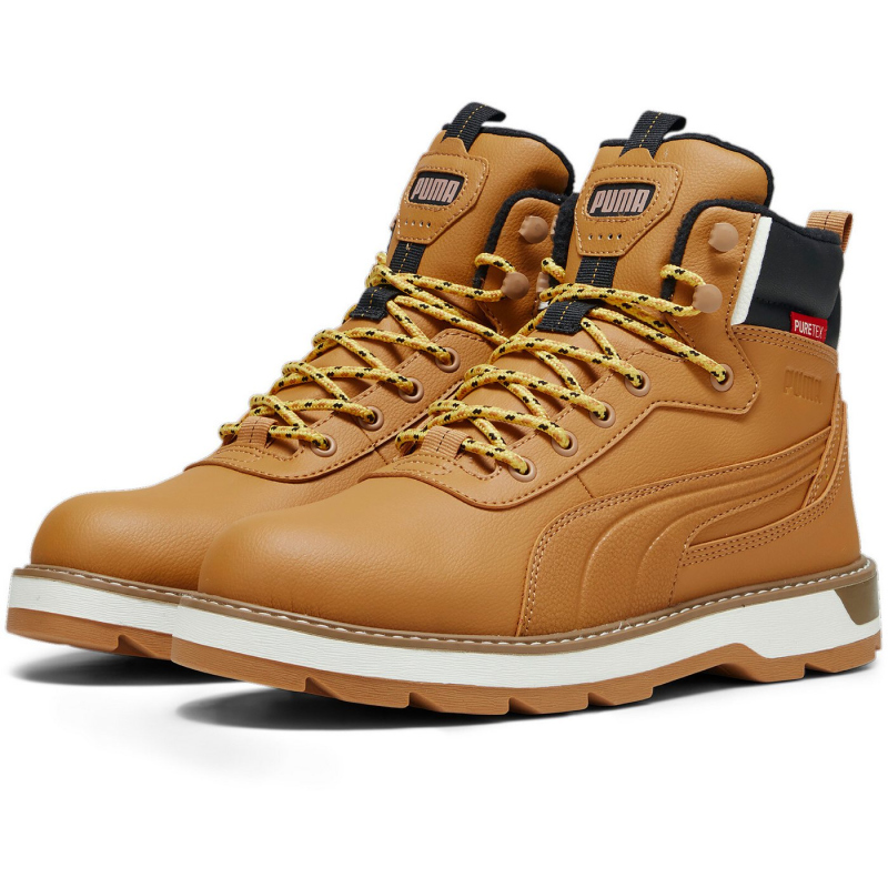 Bild von PUMA Desierto v3 PureTEX Mid-Top Winterschuhe wasserabweisend gefüttert 02 - taffy/taffy/puma black 45