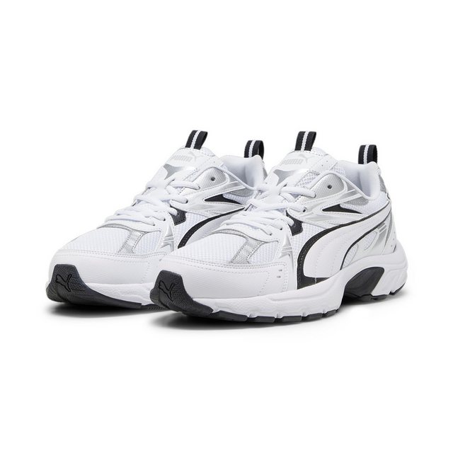 Bild von PUMA® "Milenio Tech Sneaker, SoftFoam+, Metallic-Details, für Herren, weiß, 41