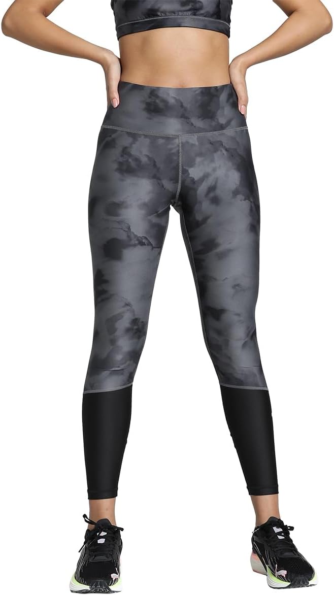 Bild von Puma Run Ultraform All Over Print Highwaist FL Tight Damen in schwarz