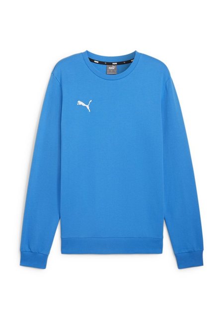 Bild von PUMA teamGOAL Casuals Crew Neck Sweatshirt Herren 02 - ignite blue/puma white M