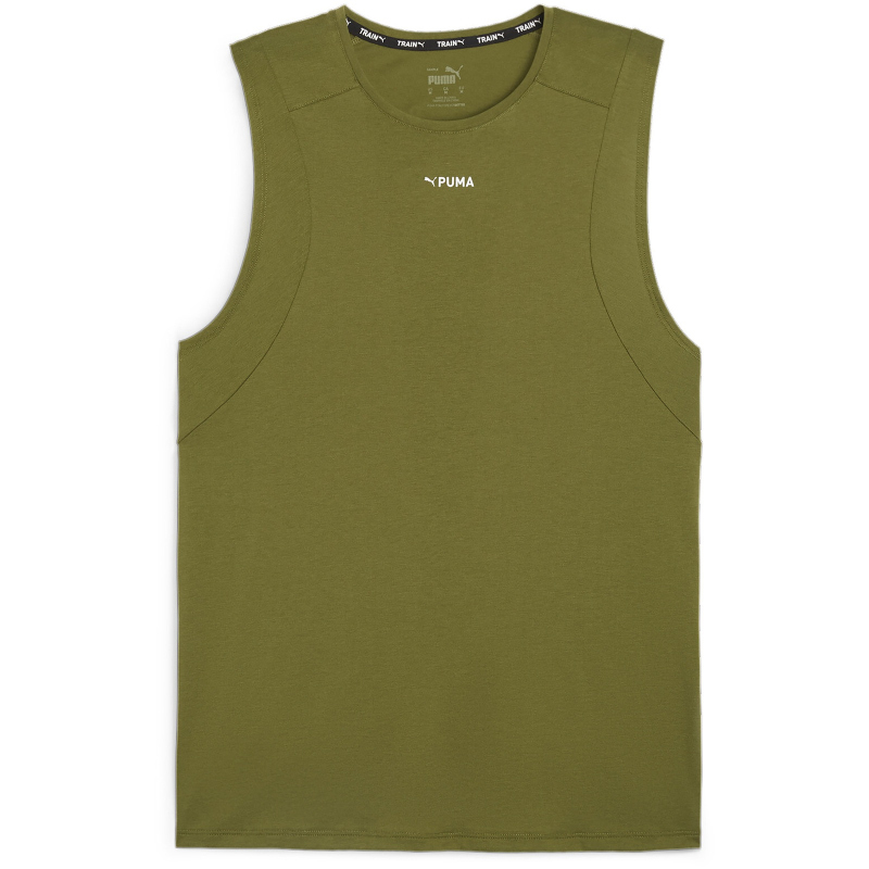 Bild von PUMA Fit Triblend Tanktop Herren 33 - olive green XXL