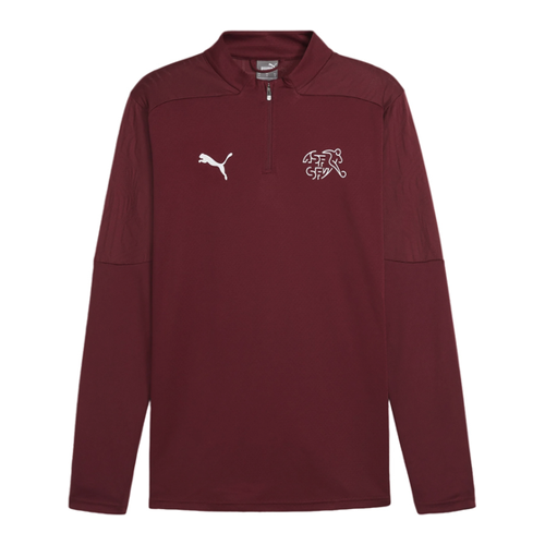 Bild von PUMA SFV Schweiz 1/4-Zip Trainingsshirt Herren 08 - team regal red/puma white S