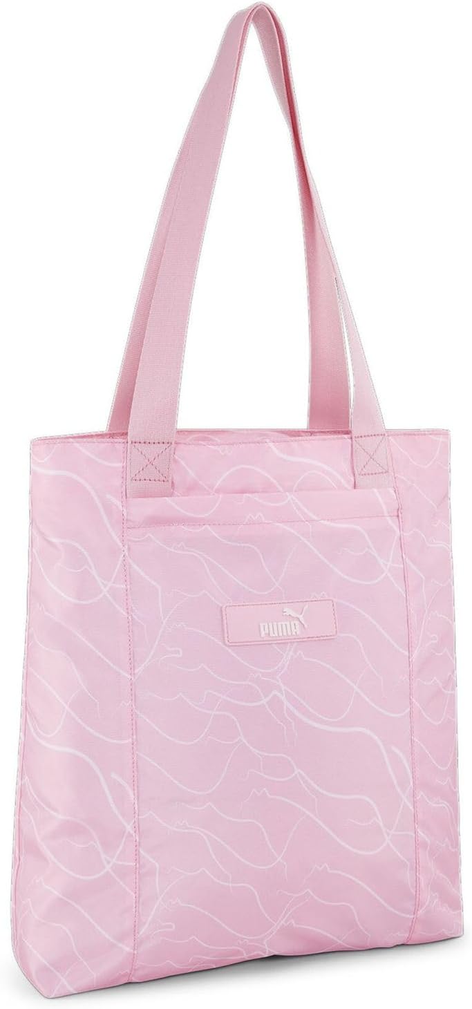Bild von PUMA Core Pop Shopper Tasche Damen 07 - pink lilac/graffiti aop