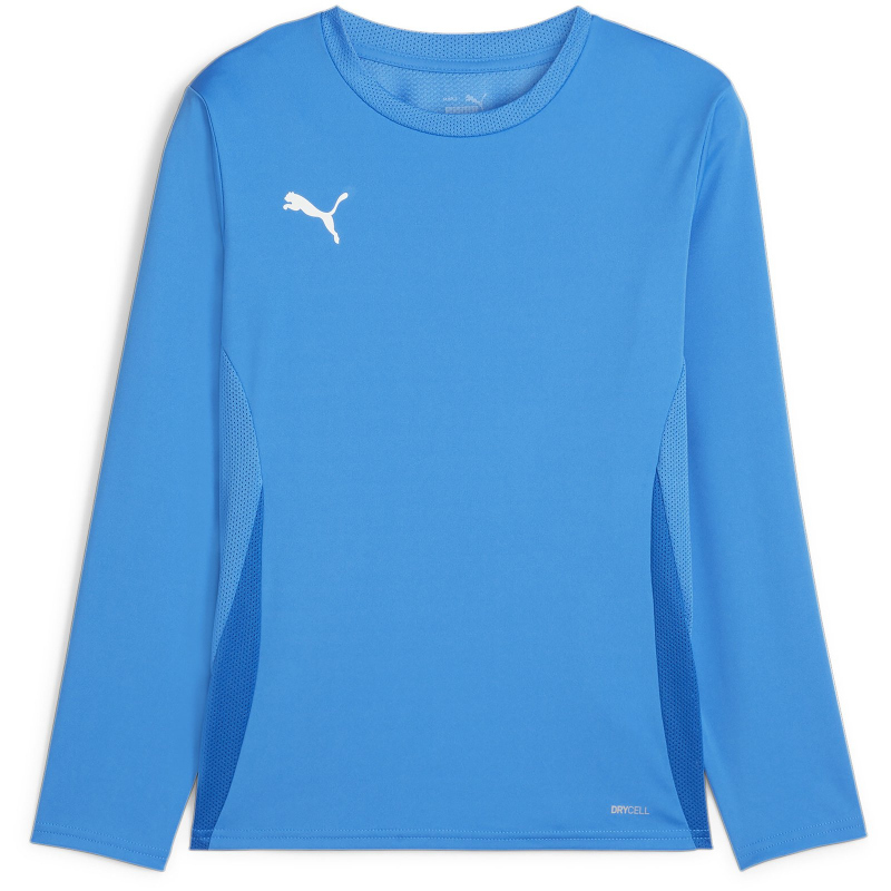 Bild von PUMA teamGOAL langarm Trikot Kinder 02 - electric blue lemonade/puma white/puma team royal 164