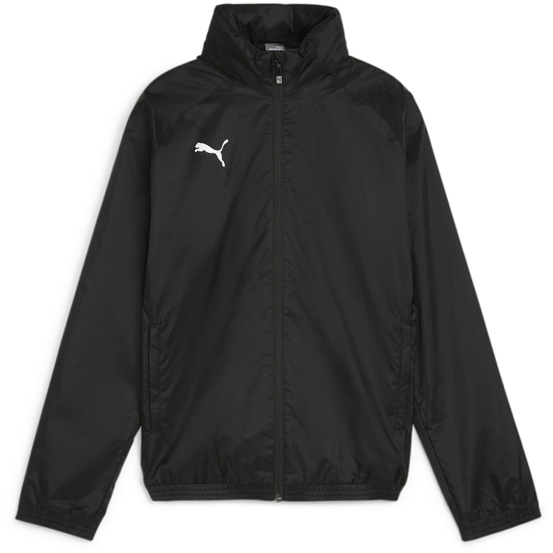 Bild von Puma, Jungen, Laufjacke, teamGOAL Allweather Jacket Jr (152), Schwarz, 152