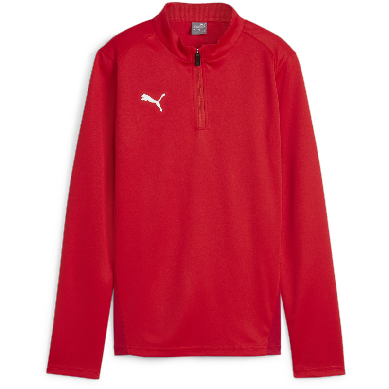 Bild von PUMA teamGOAL 1/4-Zip Trainings-Top Damen 01 - PUMA red/PUMA white/fast red XS