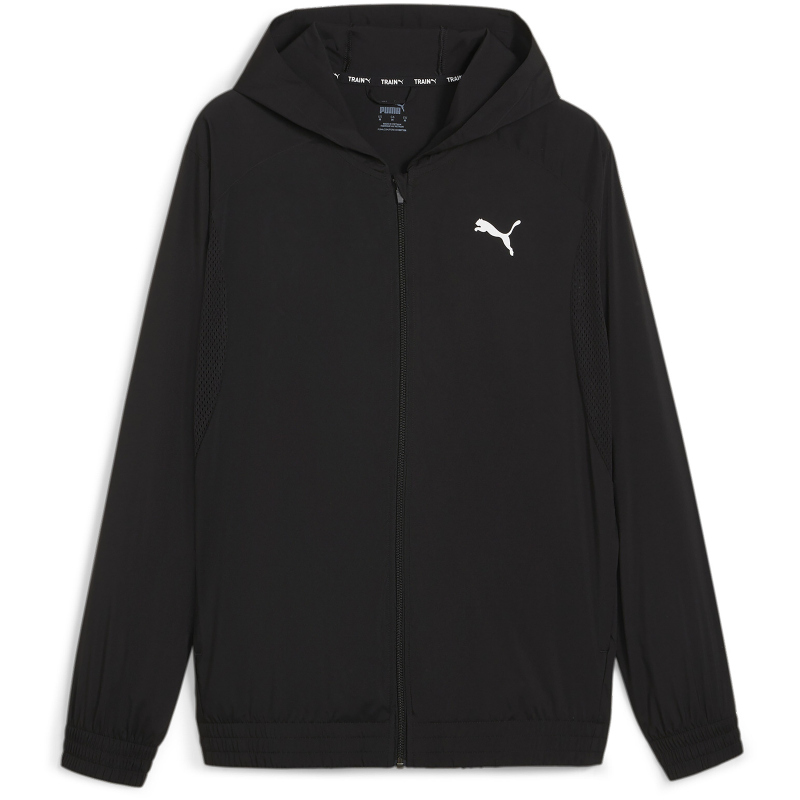 Bild von PUMA Fit Woven Kapuzen-Trainingsjacke Herren 01 - PUMA black S