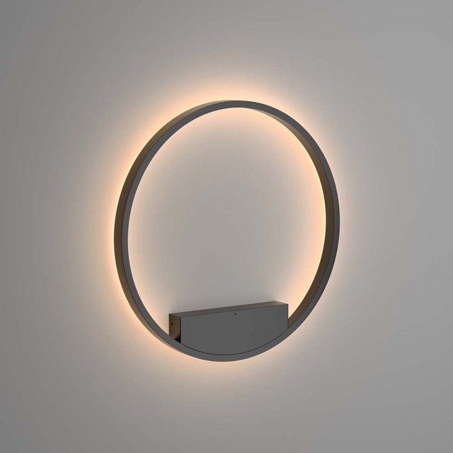 Bild von Maytoni, Wandleuchte + Deckenleuchte, Rim LED Wandleuchte, Wandlampe 37W Schwarz 85Ra Warmweiss (1800 lm)