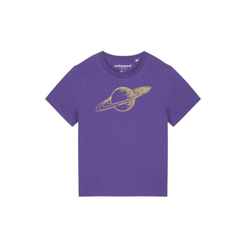 Bild von wat? Apparel Print-Shirt Saturn (1-tlg)