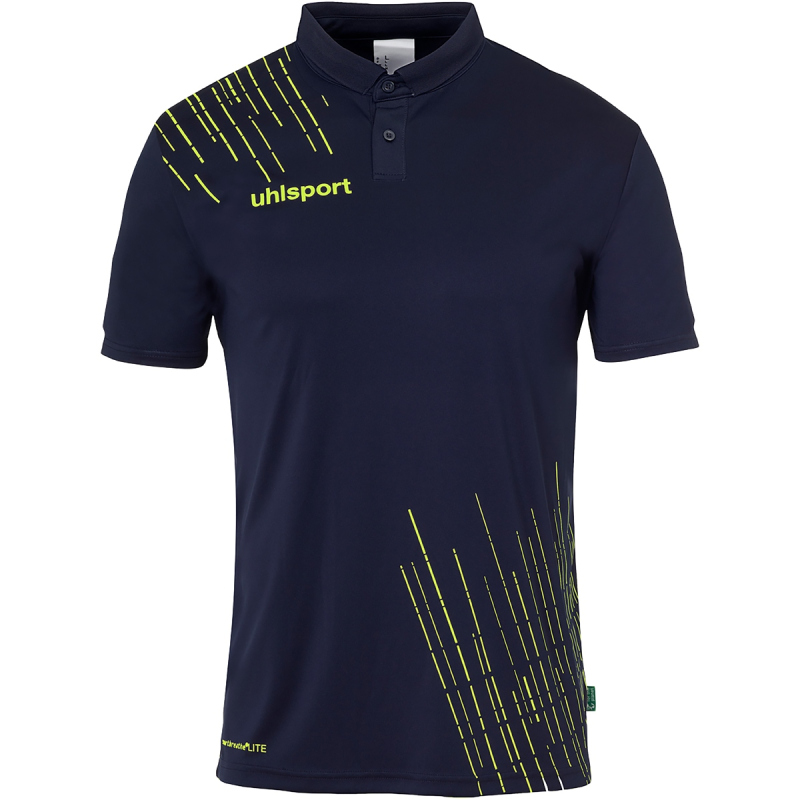 Bild von uhlsport Score 26 Poly Poloshirt Herren 183 - marine/fluo gelb L