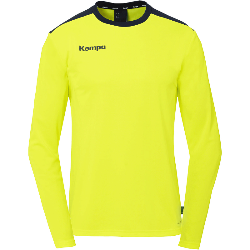 Bild von Kempa Emotion 27 Langarmshirt 200512792 fluo gelb/marine - Gr. 152